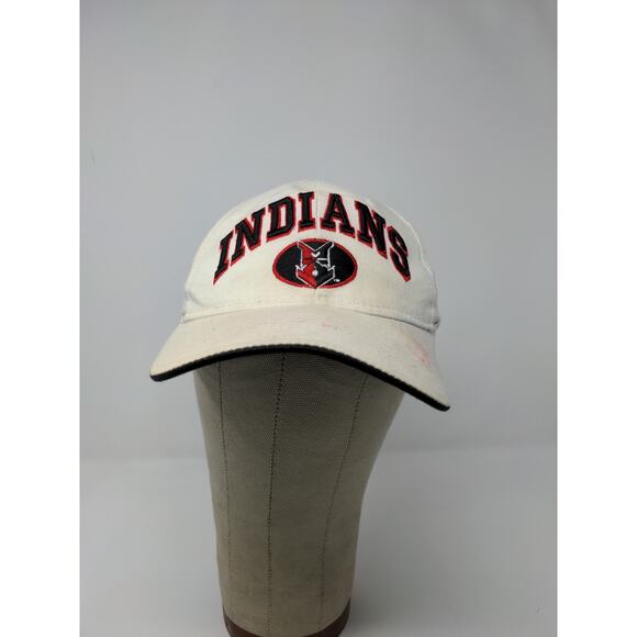 MLB Indianapolis Indians Snapback Hat Embroidered Cream Autographed SEE DESC - Picture 2 of 13